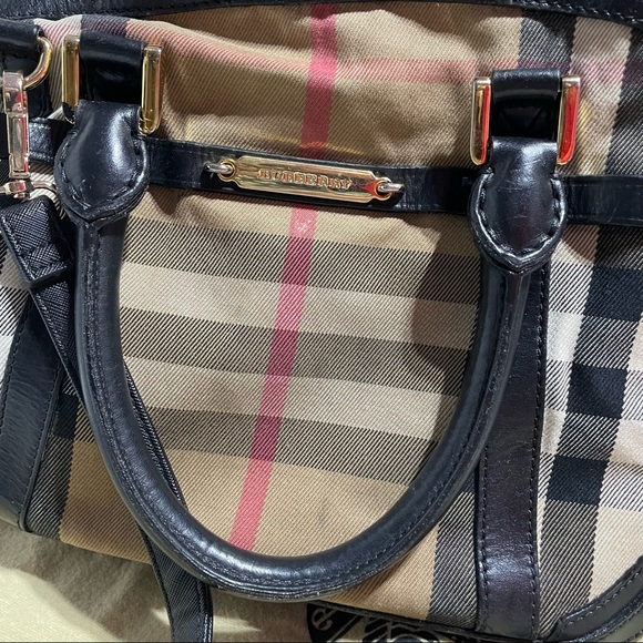 Burberry Pre-owned Bridle House Check Orchard Bowling Bag - Picture 6 of 16